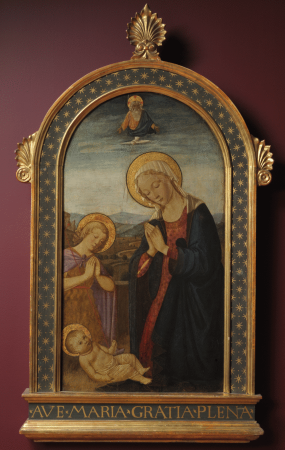 MNR 244 – La Vierge et saint Jean-Baptiste adorant l'Enfant Jésus