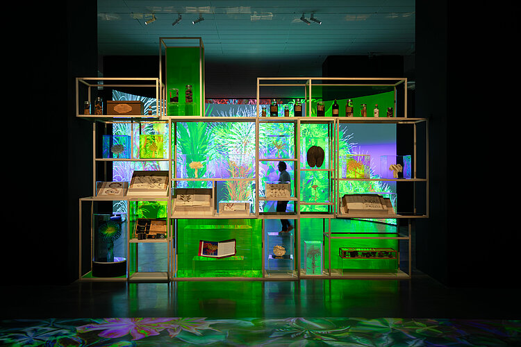 Digital Floralia de Miguel Chevalier