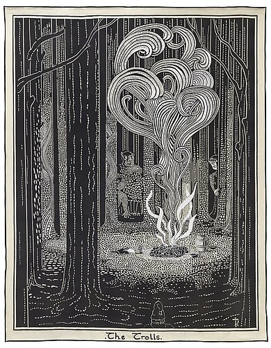 Aubusson tisse Tolkien