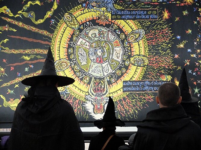 Visite en famille Halloween