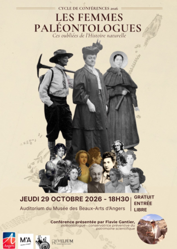 Conf&eacute;rence "Les femmes pal&eacute;ontologues : ces grandes oubli&eacute;es de l'histoire"