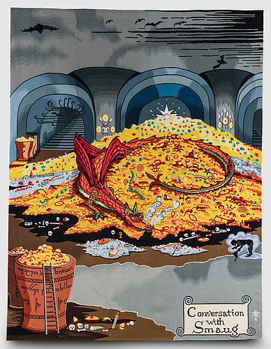 Lit'Crawl Aubusson tisse Tolkien