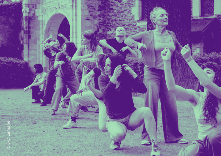 Spectacle ICI#1 Tisser le pr&eacute;sent